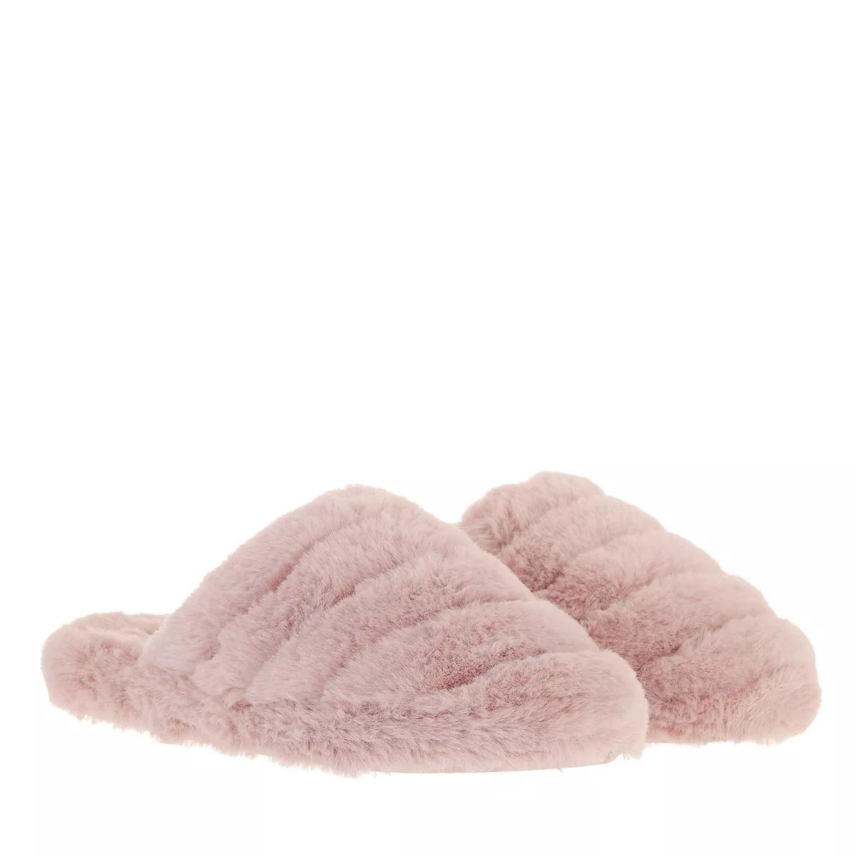 Ted Baker Slipper & Pantoletten - LOPSEY Faux Fur Mule Slipper - Gr. 37 (EU) - in Rosa - für Damen von Ted Baker