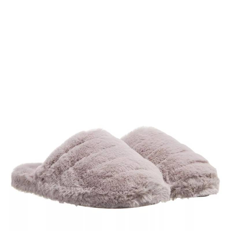 Ted Baker Slipper & Pantoletten - Lopsey Faux Fur Mule Slipper - Gr. 38 (EU) - in Grau - für Damen von Ted Baker