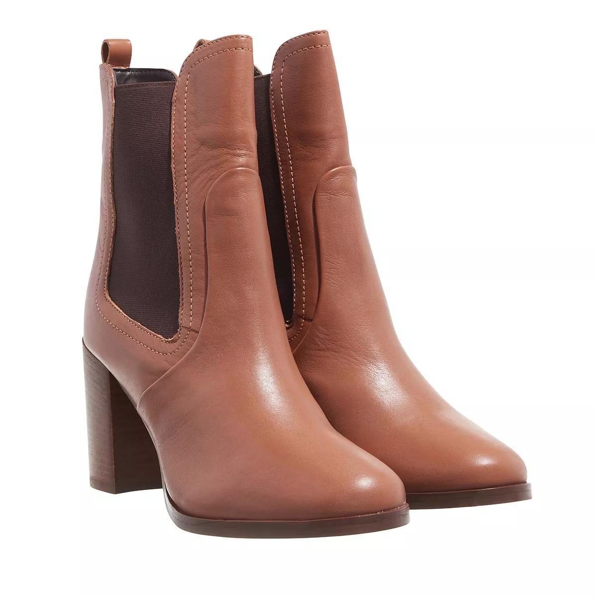 Ted Baker Stiefel & Boots - Daphina Leather Heeled Chelsea Boot - Gr. 40 (EU) - in Braun - für Damen von Ted Baker