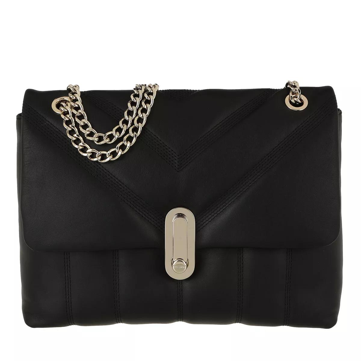 Ted Baker Umhängetasche - Ayahlin Quilted Puffer Medium Shoulder Bag - Gr. unisize - in Schwarz - für Damen von Ted Baker