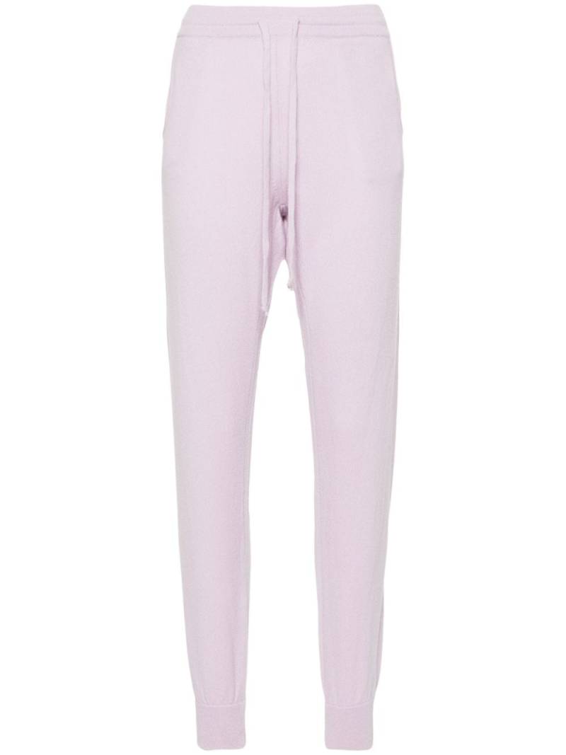 Teddy Cashmere Milano cashmere track pants - Purple von Teddy Cashmere