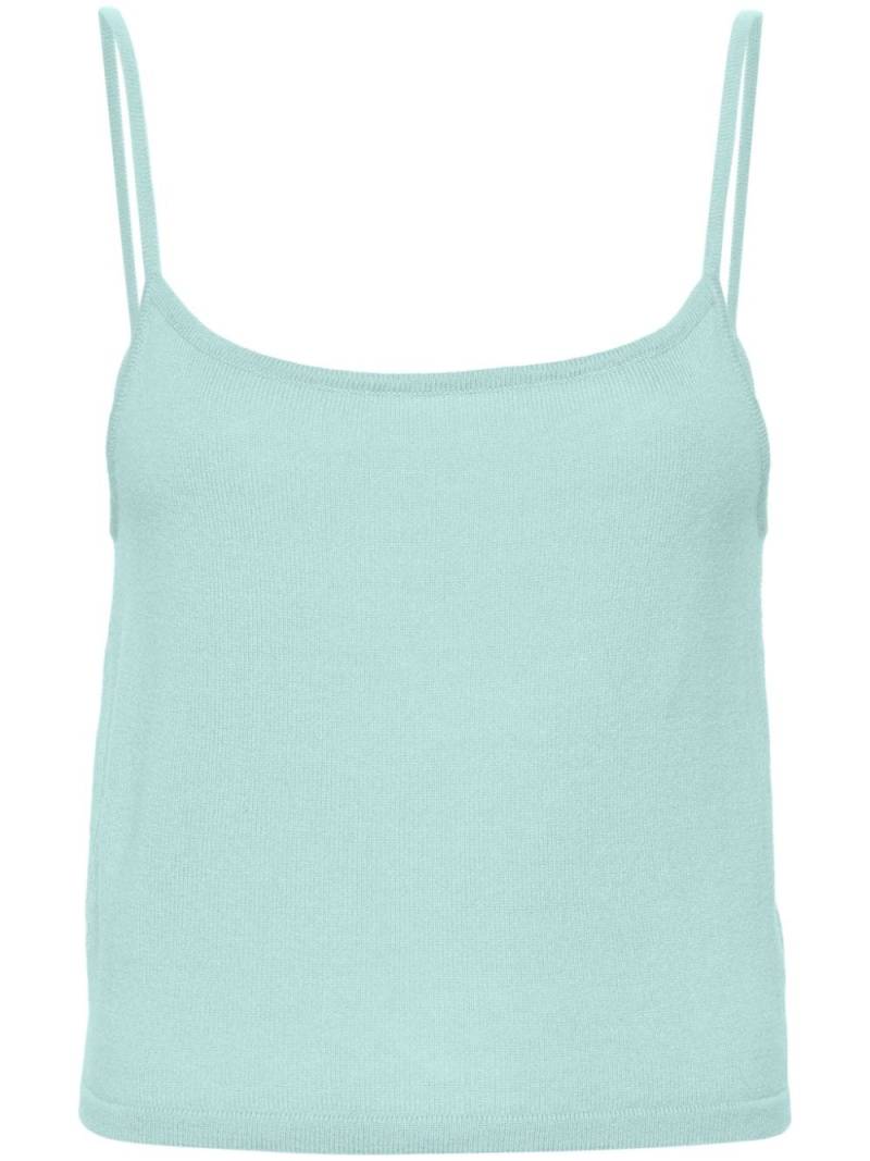 Teddy Cashmere Rapallo cashmere tank top - Blue von Teddy Cashmere