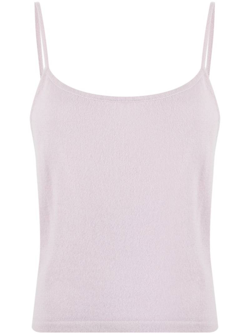 Teddy Cashmere Rapallo cashmere tank top - Purple von Teddy Cashmere