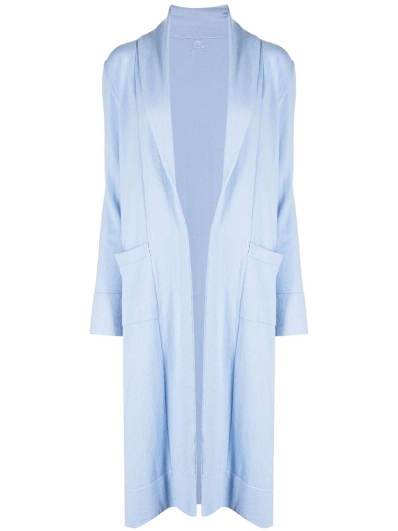 Teddy Cashmere Venzia open-front cashmere cardigan - Blue von Teddy Cashmere