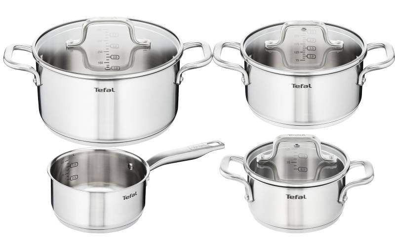 Tefal Topf-Set »Virtuoso 7-teilig«, Edelstahl von Tefal