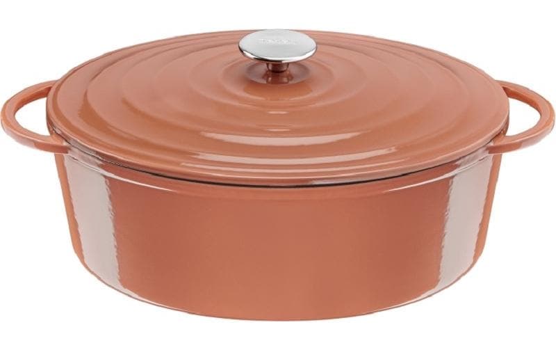 Tefal Bräter »Tefal LOV Bräter 34 cm terracotta«, Eisen Tefal Bräter »Tefal LOV Bräter 34 cm terracotta«, Eisen von Tefal