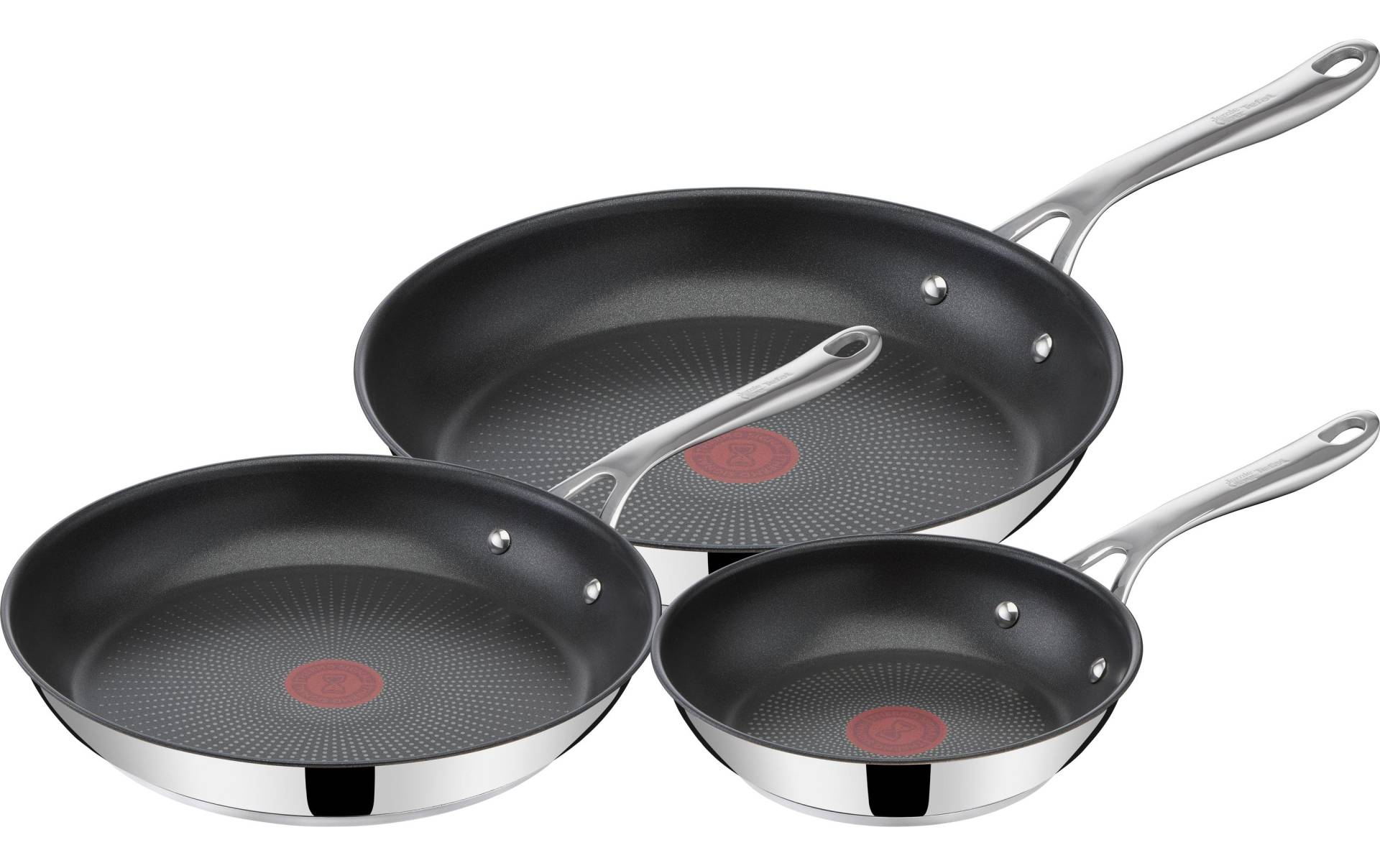 Tefal Bratpfanne »Cooks Direct Set 20 cm/24 cm/28 cm«, Edelstahl Tefal Bratpfanne »Cooks Direct Set 20 cm/24 cm/28 cm«, Edelstahl von Tefal