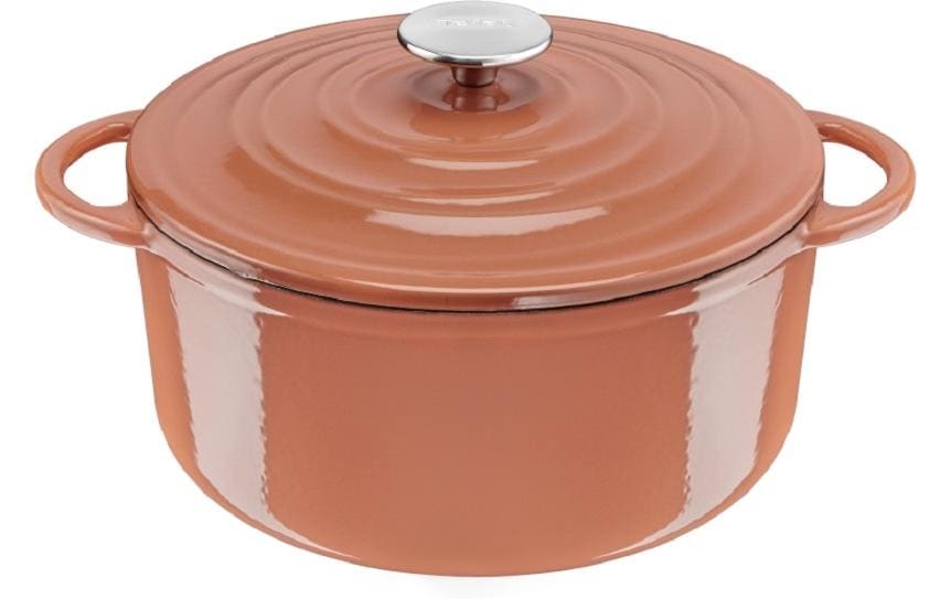 Tefal Kochtopf »Tefal LOV Kochtopf 25 cm terracotta«, Gusseisen Tefal Kochtopf »Tefal LOV Kochtopf 25 cm terracotta«, Gusseisen von Tefal