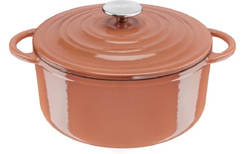 Tefal Kochtopf »Tefal LOV Kochtopf 25 cm terracotta«, Gusseisen von Tefal