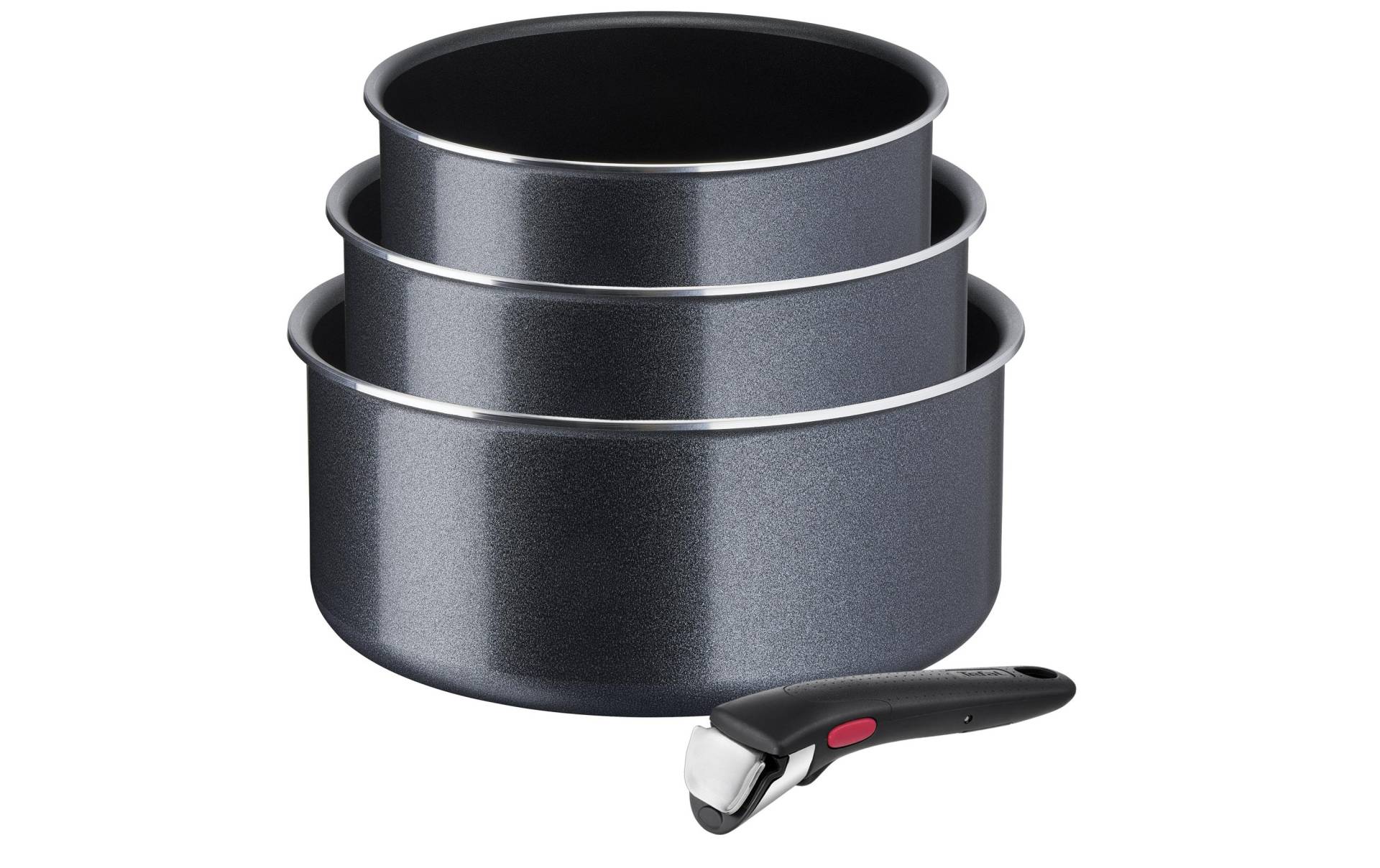 Tefal Topf-Set »Ingenio XL Force 16 cm/18 cm/20 cm«, Aluminium von Tefal