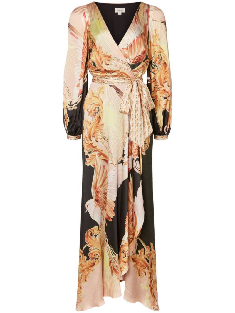 Temperley London Akira wrap dress - Black von Temperley London