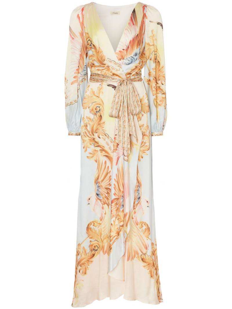 Temperley London Akira wrap dress - Neutrals von Temperley London