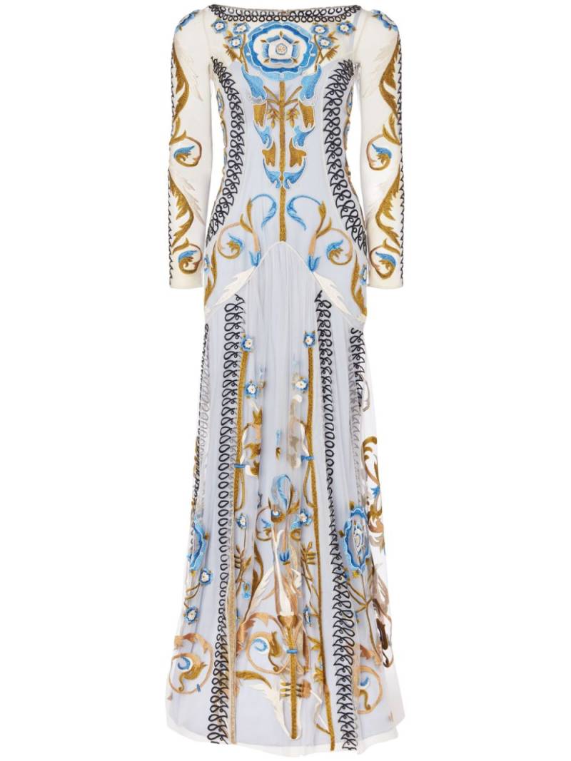 Temperley London Alessia maxi dress - Blue von Temperley London