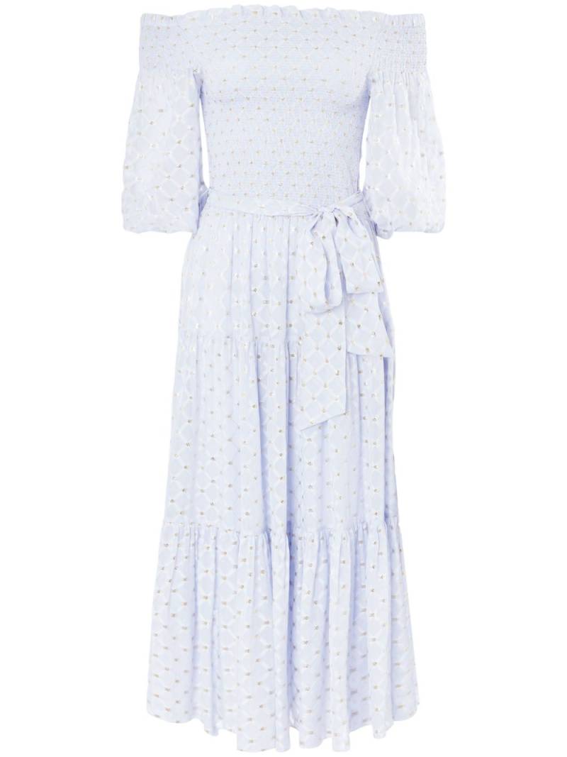 Temperley London Angelico midi dress - Blue von Temperley London