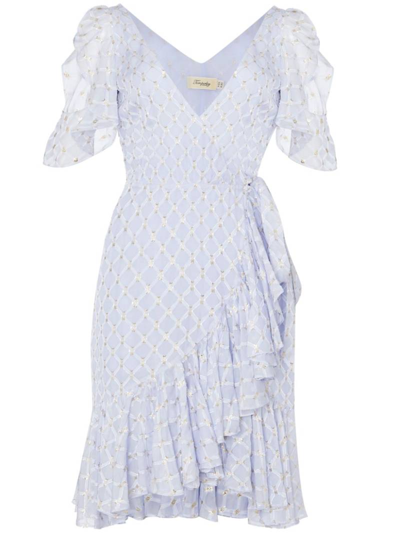 Temperley London Angelico mini dress - Blue von Temperley London