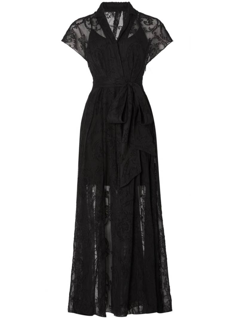 Temperley London Garda maxi dress - Black von Temperley London