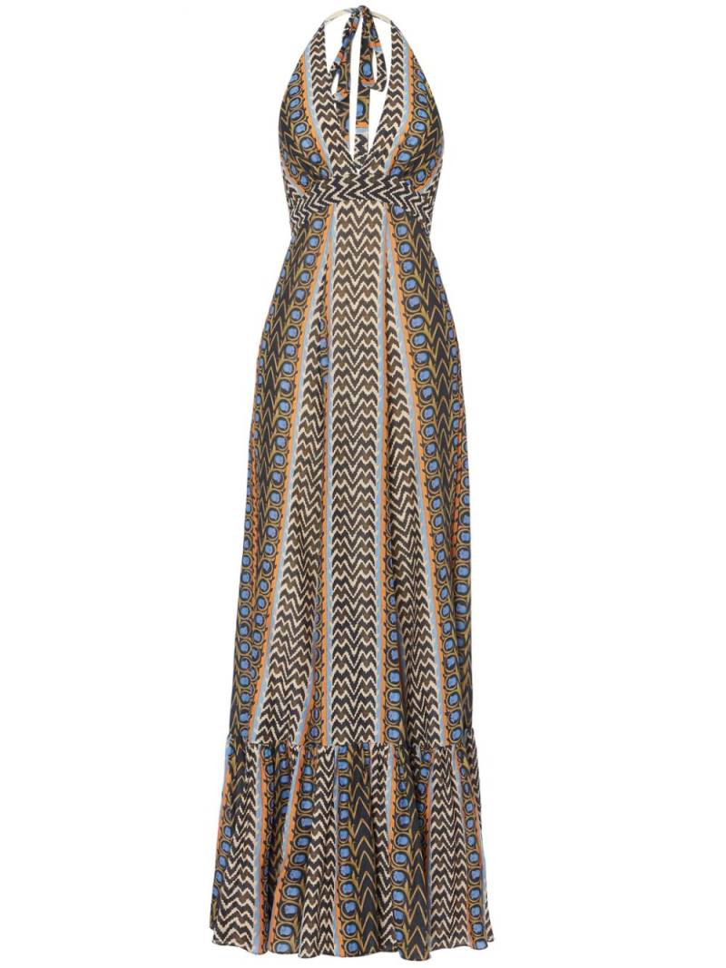 Temperley London Gia maxi dress - Blue von Temperley London