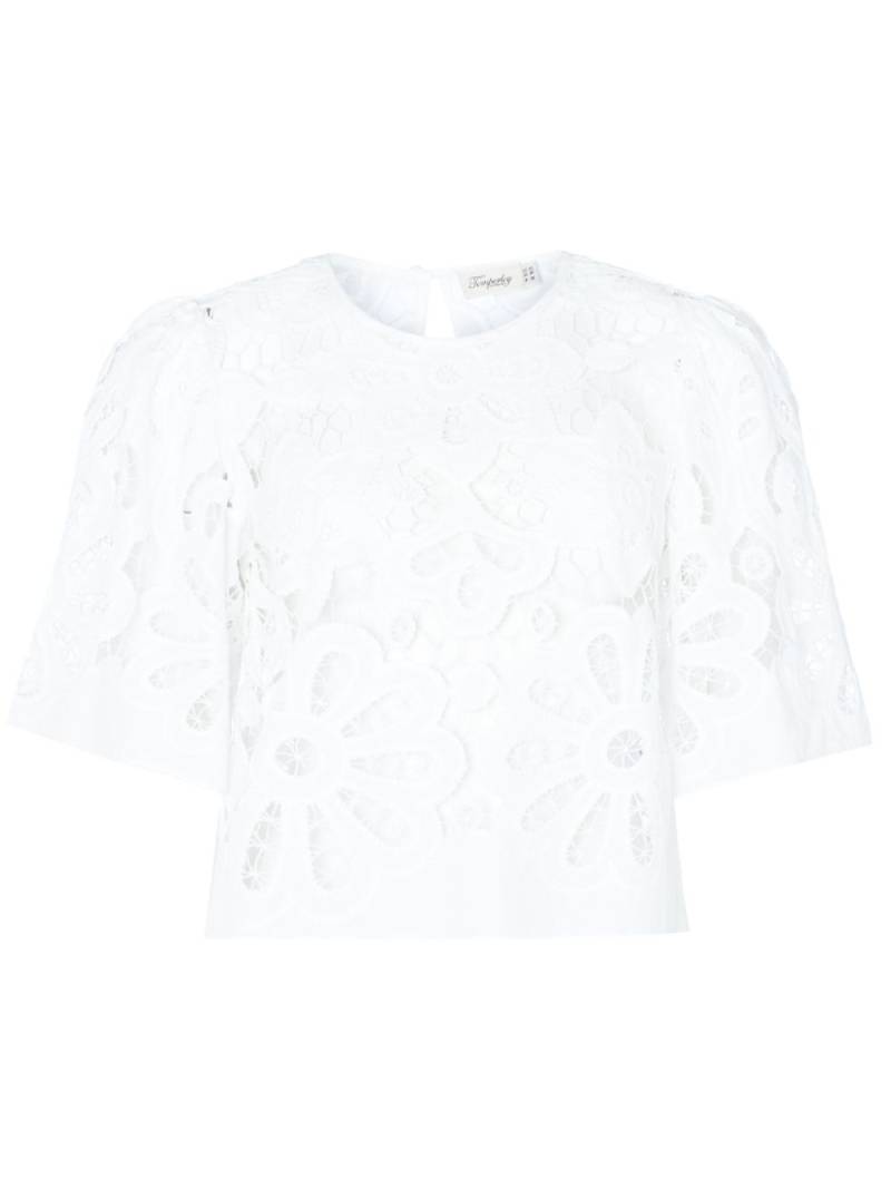 Temperley London Guinevere blouse - White von Temperley London