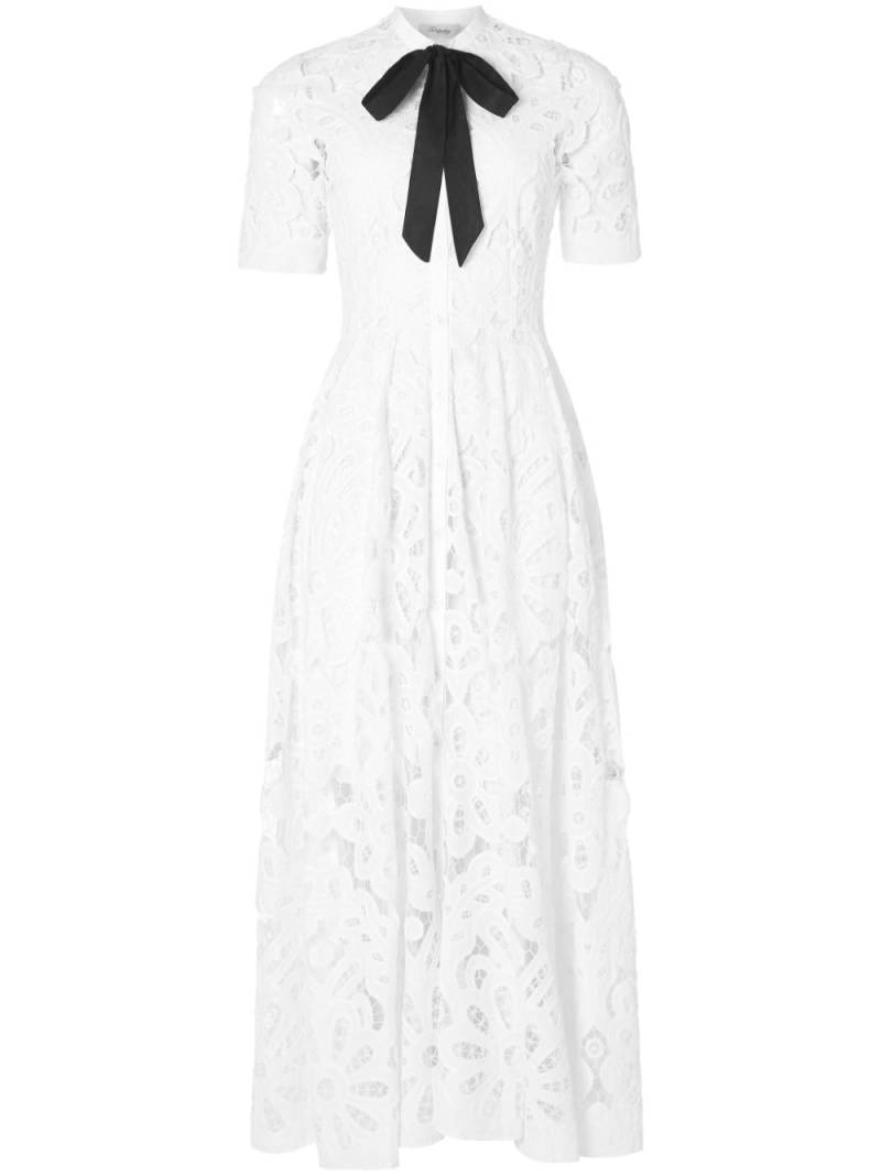 Temperley London Guinevere shirt dress - White von Temperley London