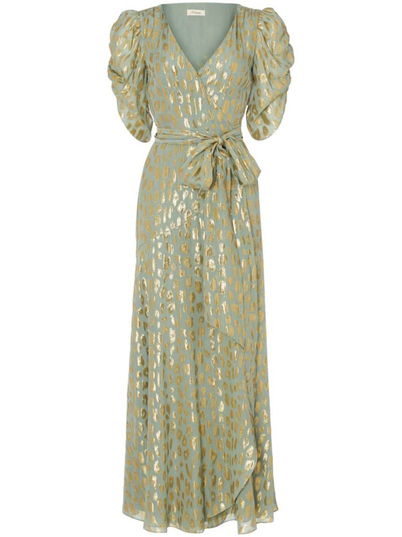 Temperley London Kyra Wrap maxi dress - Green von Temperley London