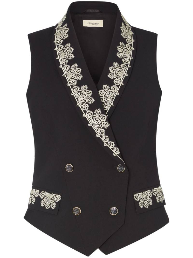 Temperley London Lottie waistcoat - Black von Temperley London