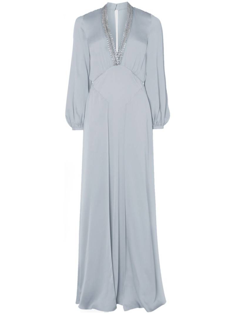 Temperley London Nina maxi dress - Grey von Temperley London