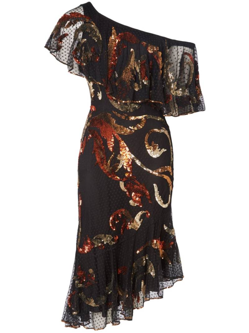 Temperley London Novella midi dress - Black von Temperley London