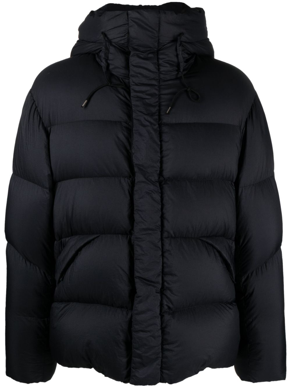 Ten C Alpina hooded puffer jacket - Blue von Ten C