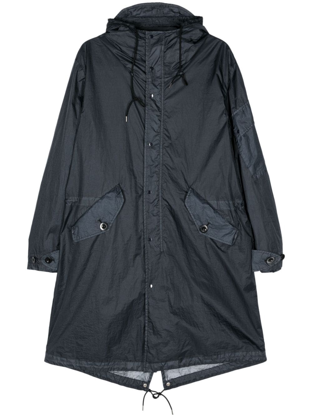 Ten C Fetlar hooded parka - Blue von Ten C