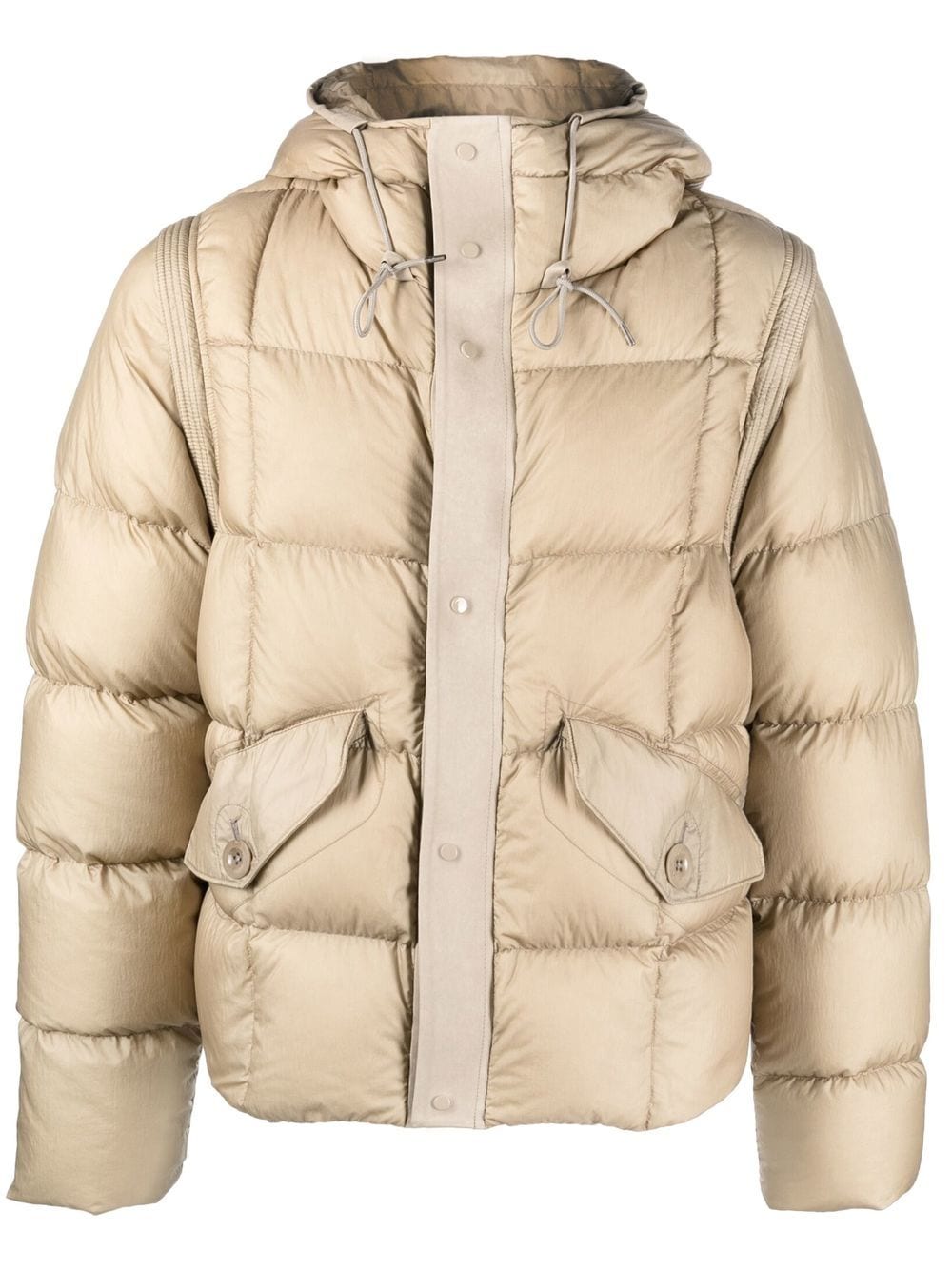 Ten C Hurricane padded jacket - Neutrals von Ten C