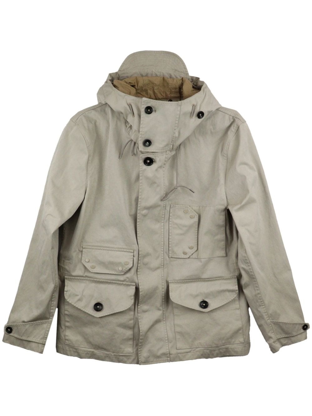 Ten C Smock hooded windbreaker - Neutrals von Ten C