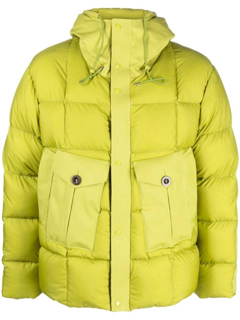 Ten C Tempest Combo down jacket - Green von Ten C