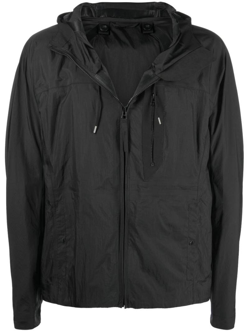 Ten C hooded lightweight jacket - Black von Ten C