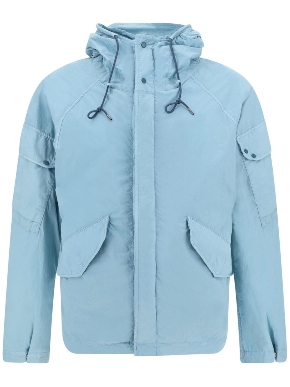 Ten C padded-design jacket - Blue von Ten C