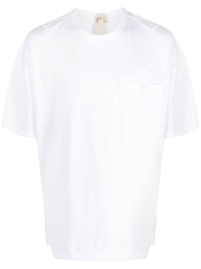 Ten C pocket cotton T-shirt - White von Ten C