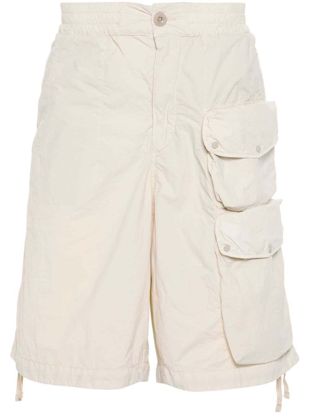 Ten C taffeta cargo shorts - Neutrals von Ten C