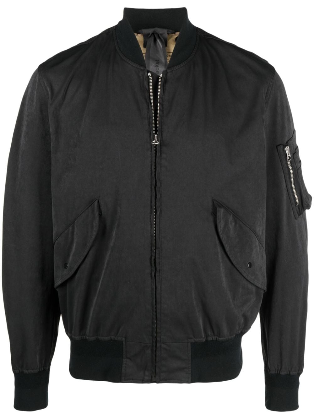 Ten C utility bomber jacket - Black von Ten C