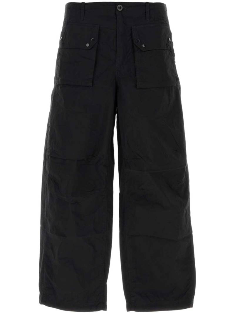 Ten C wide-leg cargo trousers - Black von Ten C