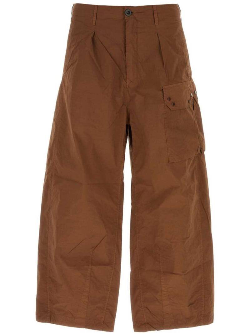 Ten C wide-leg cargo trousers - Brown von Ten C