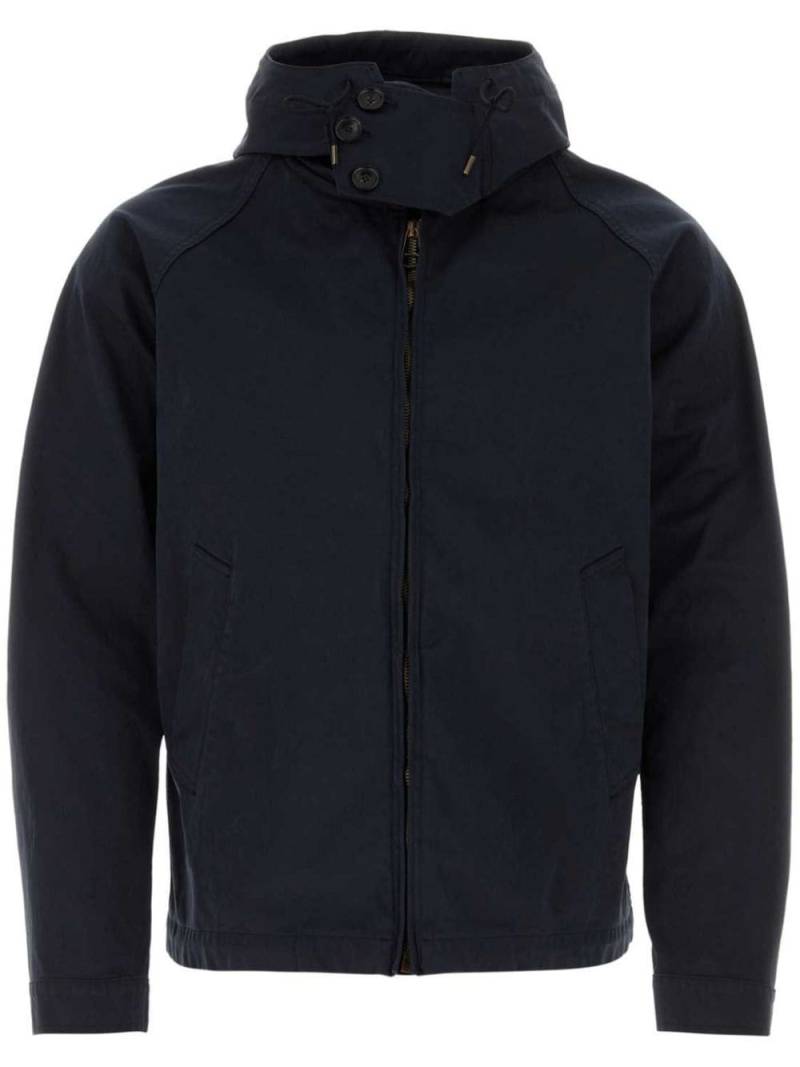 Ten C zipped hoodie jacket - Blue von Ten C