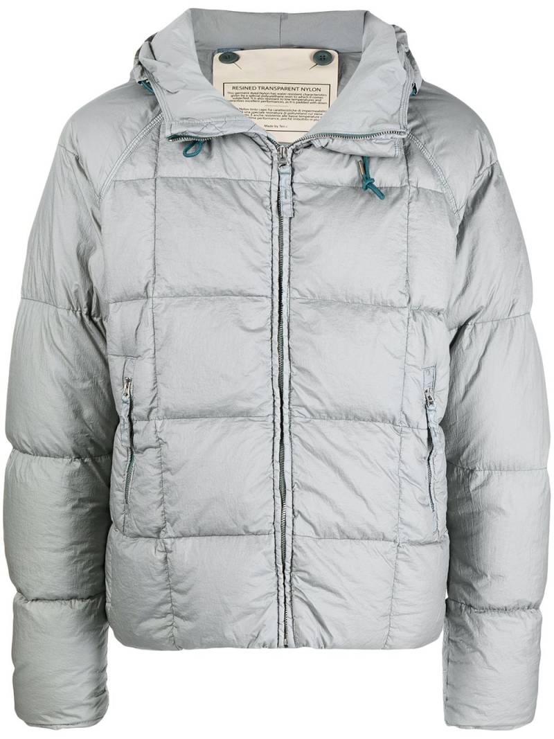 Ten C zipped padded jacket - Grey von Ten C