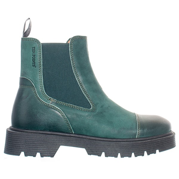 Ten Points - Women's Mimmi Nubuck Chelsea Boots - Freizeitstiefel Gr 36 braun/grau von Ten Points