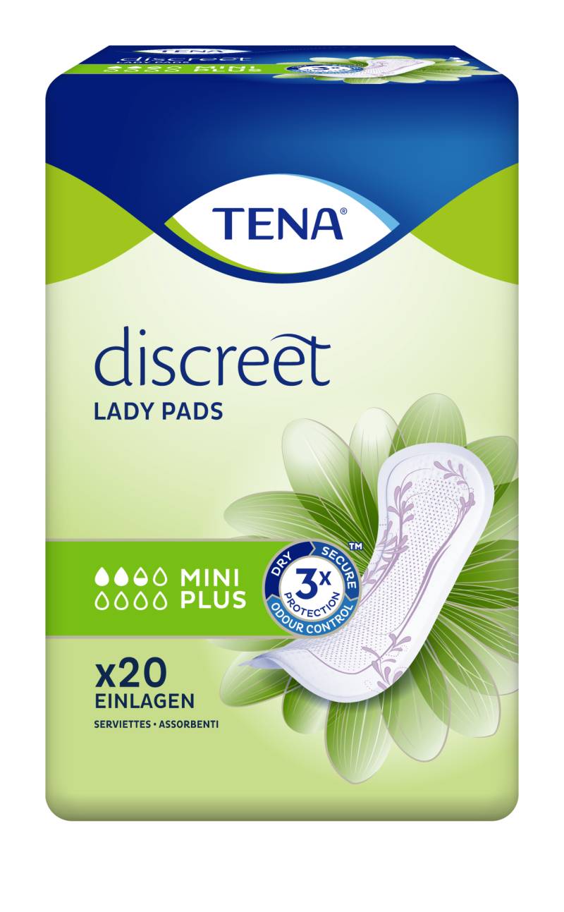 Lady Discreet Mini Plus Pads Damen  20Stück von TENA