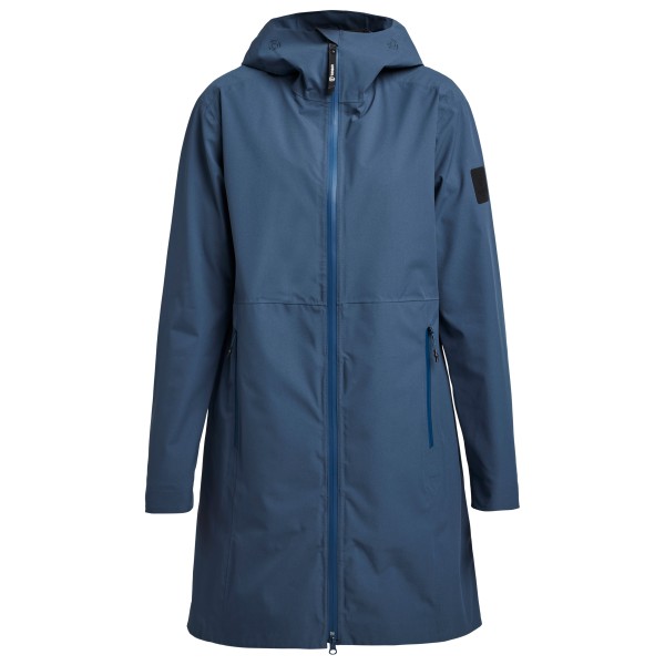 Tenson - Women's Misty Shell Parka - Mantel Gr L blau von Tenson