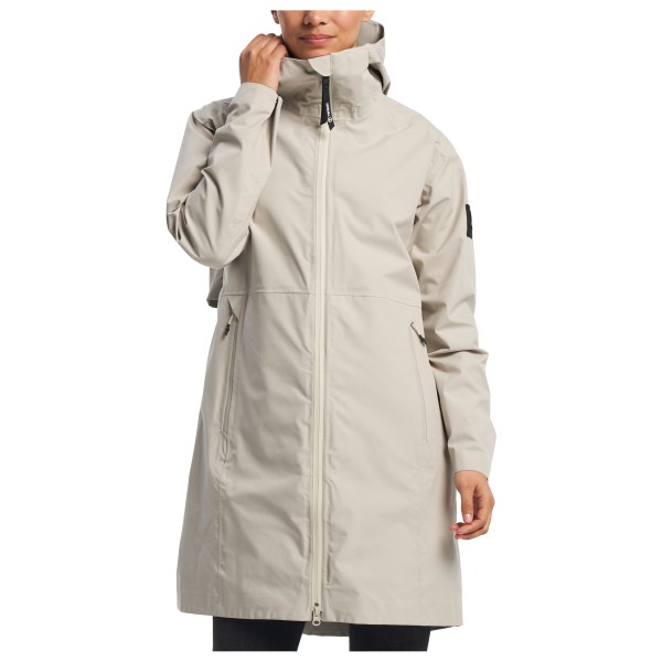 Tenson - Women's Misty Shell Parka Woman - Mantel Gr S beige von Tenson