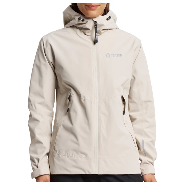 Tenson - Women's Winga Rain Jacket - Regenjacke Gr L;M;S beige;oliv;schwarz Tenson - Women's Winga Rain Jacket - Regenjacke Gr L;M;S beige;oliv;schwarz von Tenson