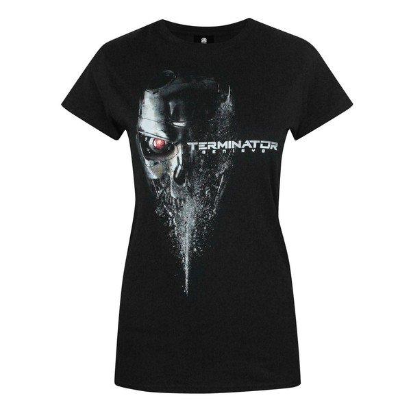 Genisys Logo Tshirt Damen Schwarz S von Terminator