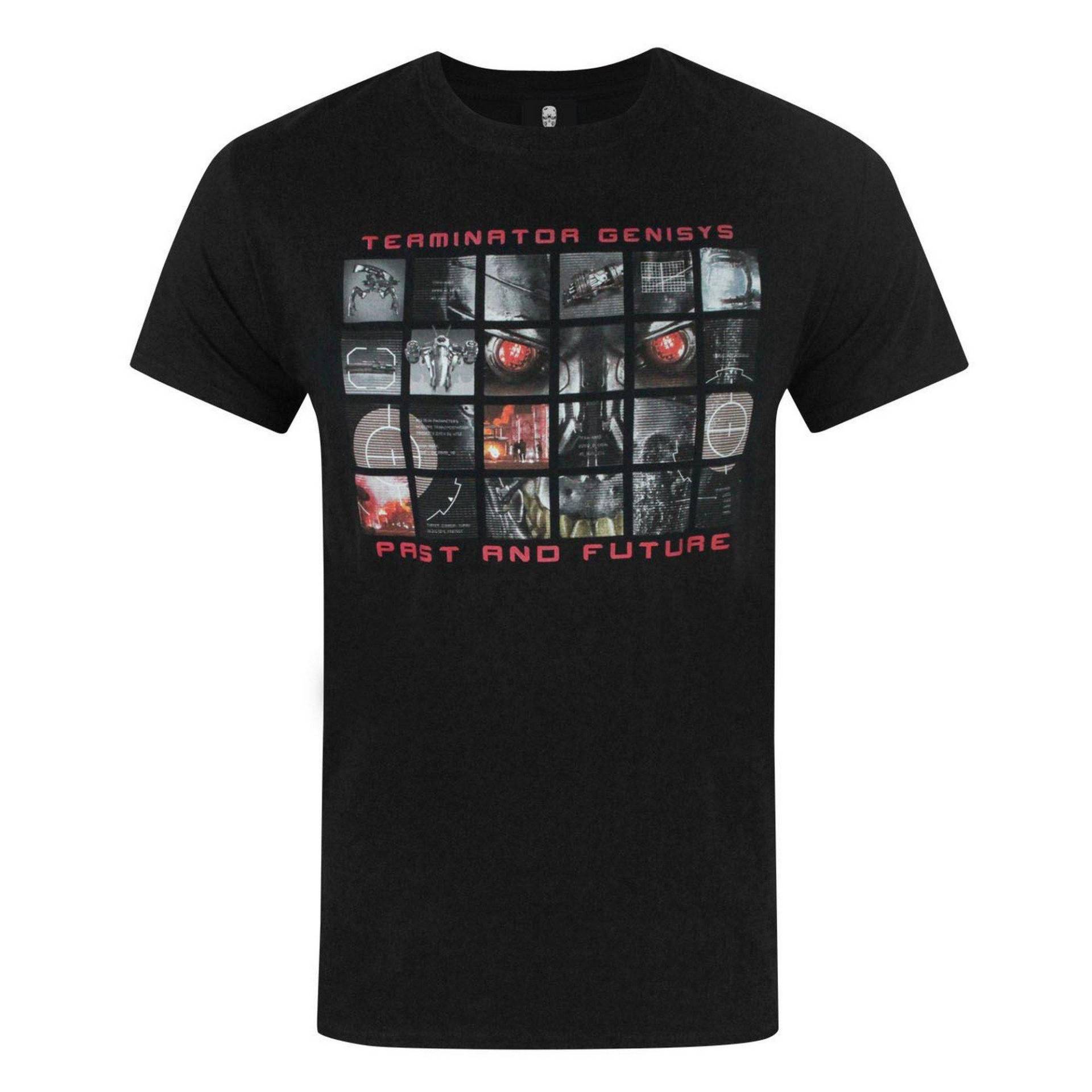 Terminator - Genisys Past And Future TShirt, für Herren, Schwarz, Größe M von Terminator