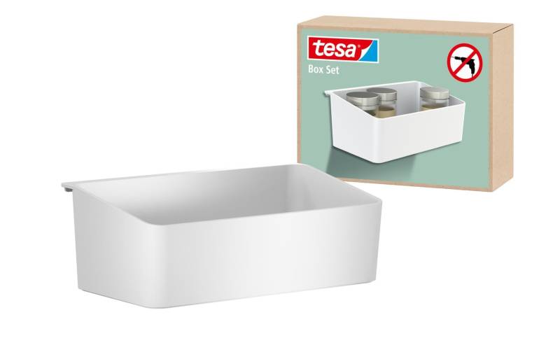 tesa Aufbewahrungsbox »Set Silberfarben« von Tesa