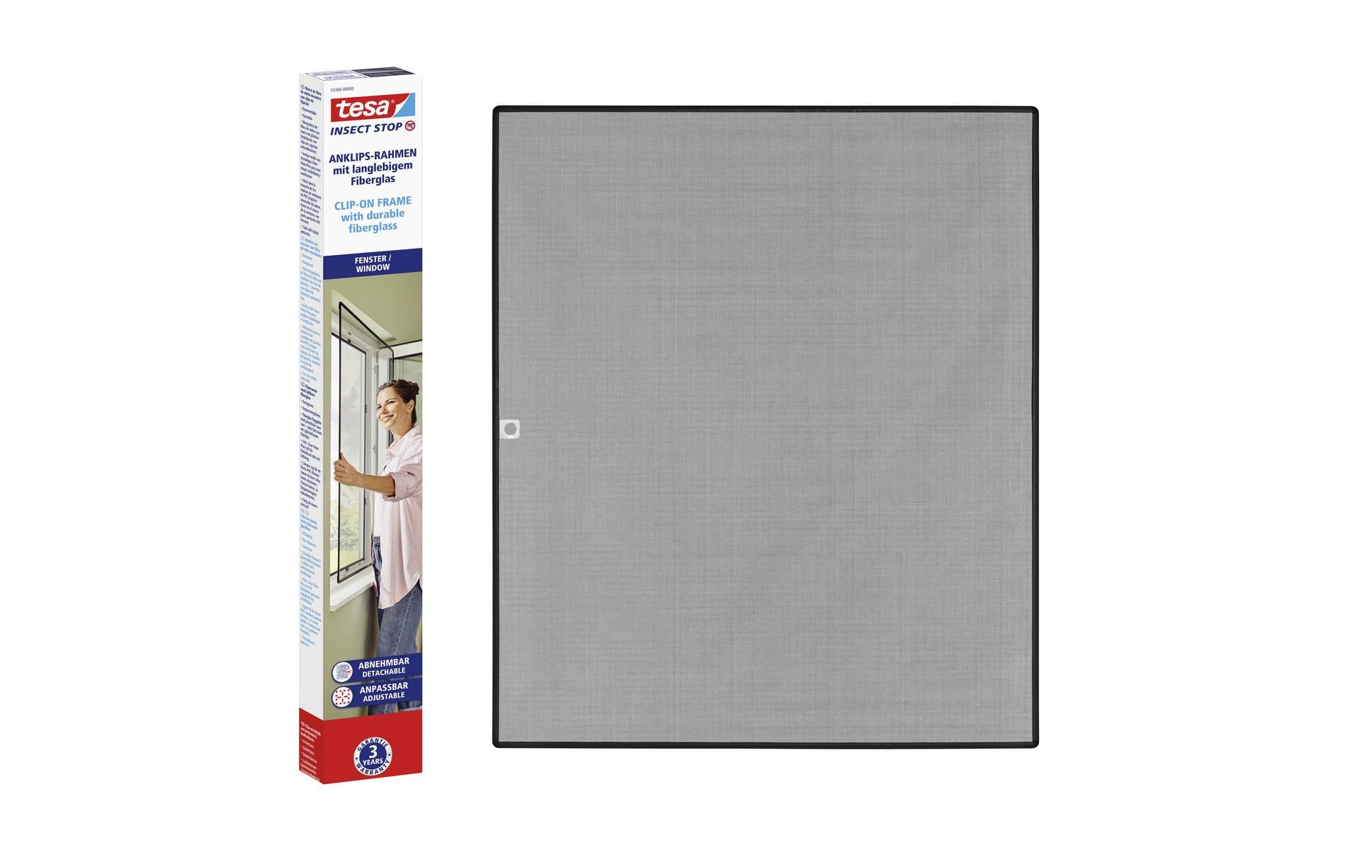 tesa Insektenschutz-Fensterrahmen »CLIP-ON Rahmen für Fenster 1 x 1.2 m« tesa Insektenschutz-Fensterrahmen »CLIP-ON Rahmen für Fenster 1 x 1.2 m« von Tesa